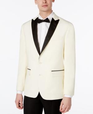 Ryan Seacrest Distinction Men's Slim-fit White Dinner Jacket, Only At Macy's