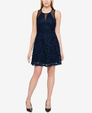 Guess Illusion Lace Dress