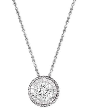 Trumiracle Diamond Pendant Necklace (1/2 Ct. T.w.) In 14k White Gold