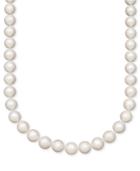 "belle De Mer Pearl Necklace, 16"" 14k Gold A+ Cultured Freshwater Pearl Strand (11-13mm)"