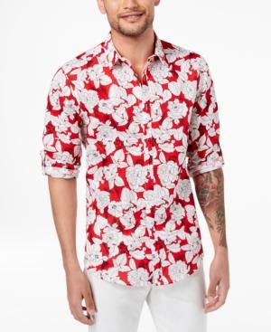 Inc International Concepts Men's Kevin Floral Shirt, Created For Macy's