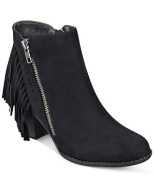 Indigo Rd. Jabaret Fringe Booties Women's Shoes