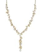 Charter Club Gold-tone Shaky Beaded Lariat Necklace, Only At Macy's