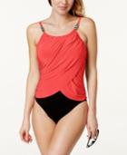 Magicsuit Draped Allover Slimming Underwire One-piece Swimsuit Women's Swimsuit