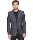 Calvin Klein Slim-fit Jacquard Tuxedo Jacket