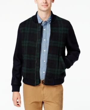 Tommy Hilfiger Men's Plaid Bomber Jacket