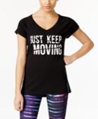 Ideology Keep Moving Graphic T-shirt, Only At Macy's