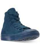 Converse Unisex Chuck Taylor All Star Suede Mono Color High Top Casual Sneakers From Finish Line