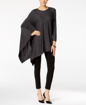Alfani Knit Asymmetrical Poncho, Only At Macy's