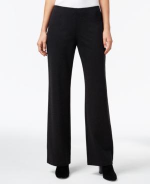 Eileen Fisher Straight-leg Pull-on Ponte Pants