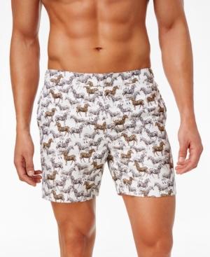Original Penguin Men's Slim-fit Zebra Volley Shorts