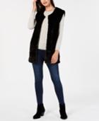 I.n.c. Soft Faux-fur Vest, Created For Macy's