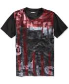 William Rast Men's Dripping Graphic-print T-shirt