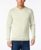 Tommy Bahama Men's V-neck Ribbed-trim Sweater