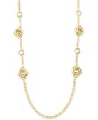 Charter Club Gold-tone Knot Long Strand Necklace, Only At Macy's
