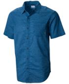 Columbia Men's Under Exposure Classic Printed Cotton Shirt