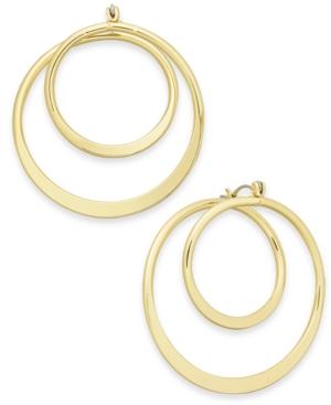 Inc International Concepts Gold-tone Spiral Hoop Earrings, Created For Macy's