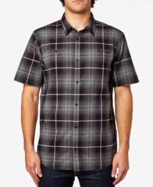 Fox Men's Short-sleeve Plaid Short