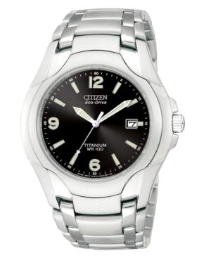 Citizen Watch, Men's Eco-drive Stainless Steel Bracelet 40mm Bm6060-57f
