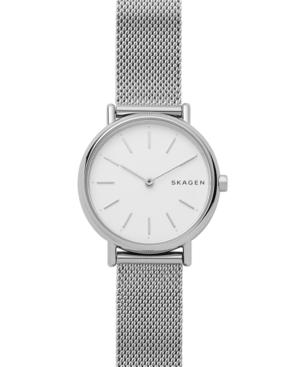 Skagen Women's Signature Stainless Steel Mesh Bracelet Watch 30mm