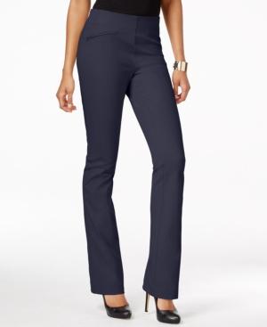 Inc International Concepts Curvy Angle Welt Pocket Flare Pants, Only At Macy's
