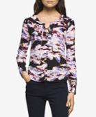 Calvin Klein Jeans Printed High-low Top