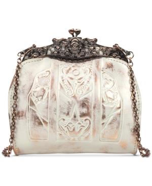 Patricia Nash Copper Metallic Carmonita Mini Frame Bag