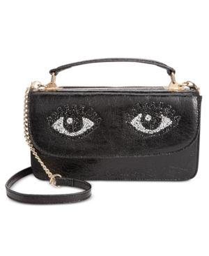 Betsey Johnson Eyes Small Crossbody Bag