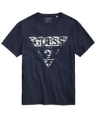 Guess Men's Triangle Logo-print T-shirt