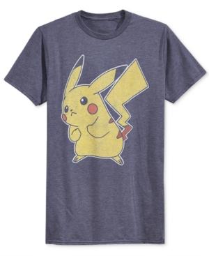 New World Men's Pokemon Pikachu Graphic-print T-shirt