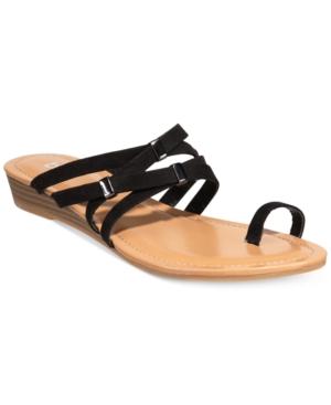Bar Iii Vanita Toe-ring Wedge Sandals, Only At Macy's Women's Shoes