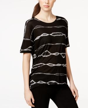 Kensie Short-sleeve Printed T-shirt