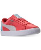 Puma X Pink Dolphin Men's Clyde Casual Sneakers From Finish Line