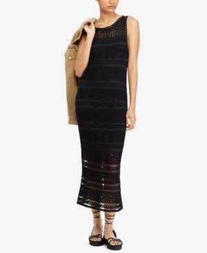 Polo Ralph Lauren Crocheted Sheath Dress