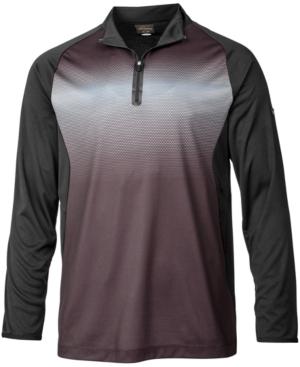 Greg Norman For Tasso Elba Men's Mock Neck Quarter-zip Shirt, Only At Macy's