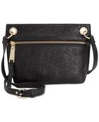 Tommy Hilfiger Camille Crackle Leather Mini Crossbody