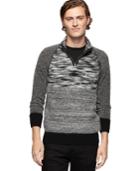 Calvin Klein Jeans Space-dyed Terry Zip Sweater