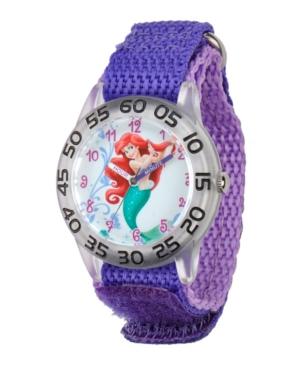 Disney Ariel Girls' Plastic Time Teacher Watch