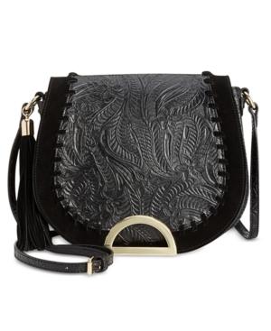 Inc International Concepts Maraa Embossed Saddle Bag, Created For Macy's