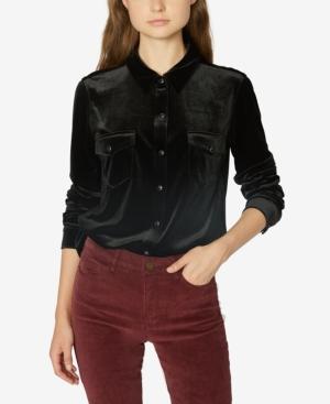 Sanctuary Velvet Blouse