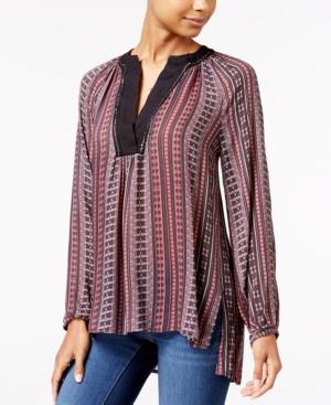 Jessica Simpson Calista Printed High-low Tunic