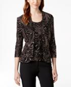 Onyx Metallic Jacket & Shell