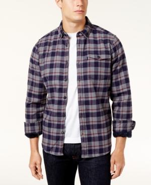 Barbour Men's Hamilton Plaid Fleece-lined Shirt