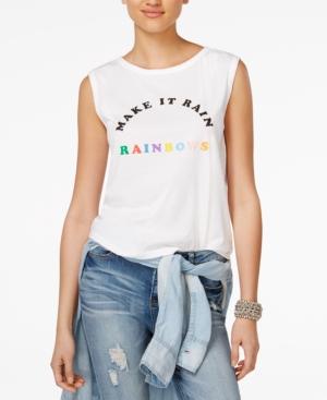 Ban. Do Cotton Make It Rain Rainbows Muscle Tank