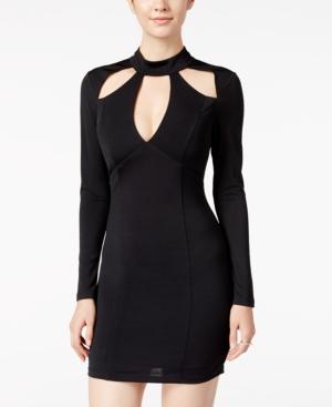 Trixxi Juniors' Cutout Bodycon Dress