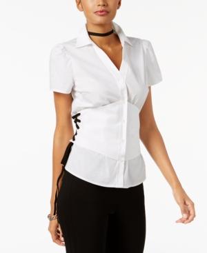 Inc International Concepts Corset Shirt, Created For Macy's