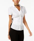 Inc International Concepts Corset Shirt, Created For Macy's