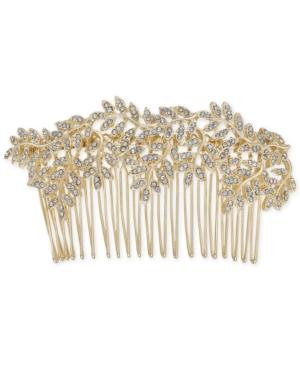 Inc International Concepts Gold-tone Pave Vine Hair Comb, Created For Macy's