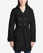 Calvin Klein Quilted Double-breasted Trench Coat
