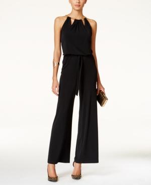 Thalia Sodi Halter Chain-neck Jumpsuit, Only At Macy's